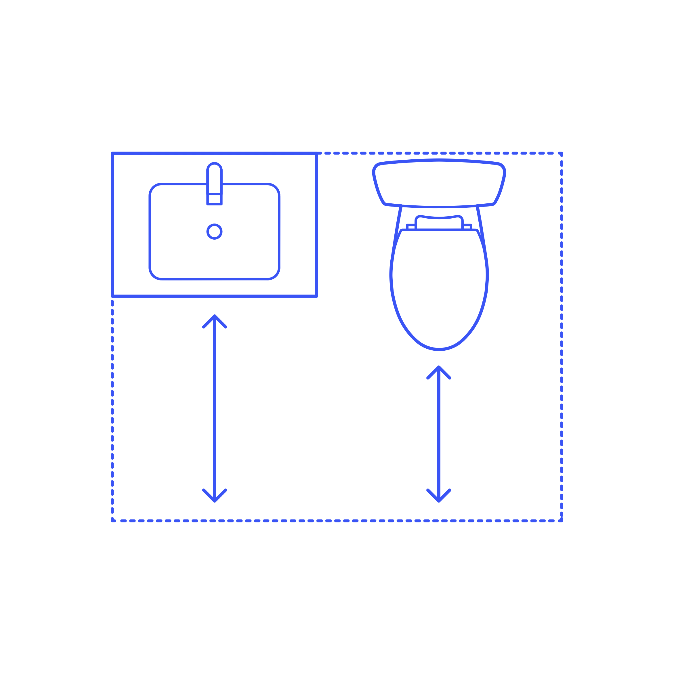 Layouts Bathrooms Clearances Clean Outline Svg Vector Free Vectors